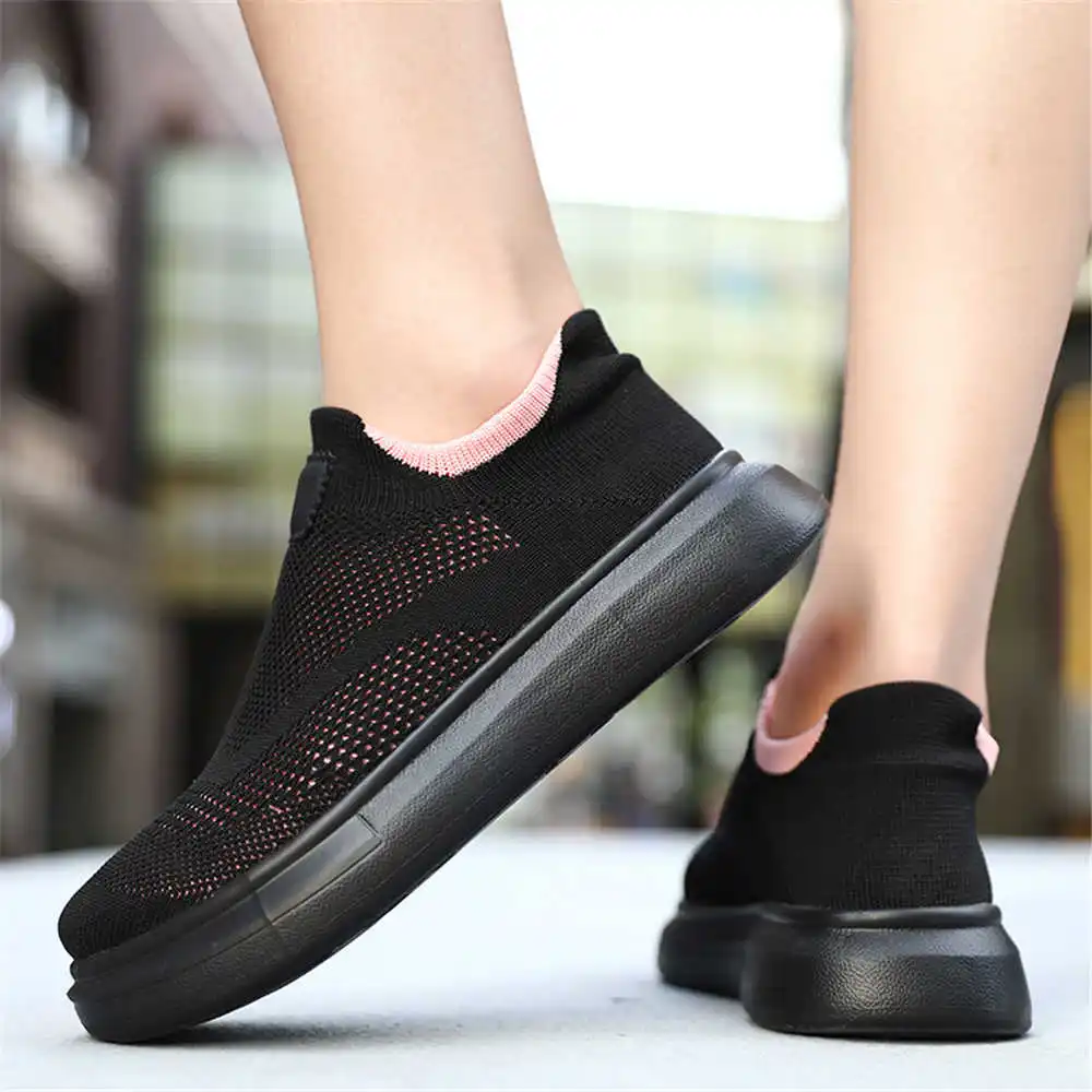 Women Formal Wear Footwear - Platform Stockings Brown Shoes For Woman