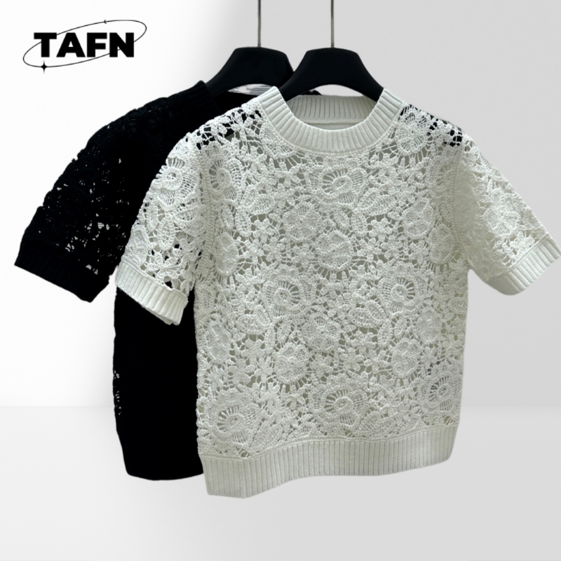 Cashmere Sweater Formal - T-shirt Fashion Exquisite Beautiful Trendy Retro