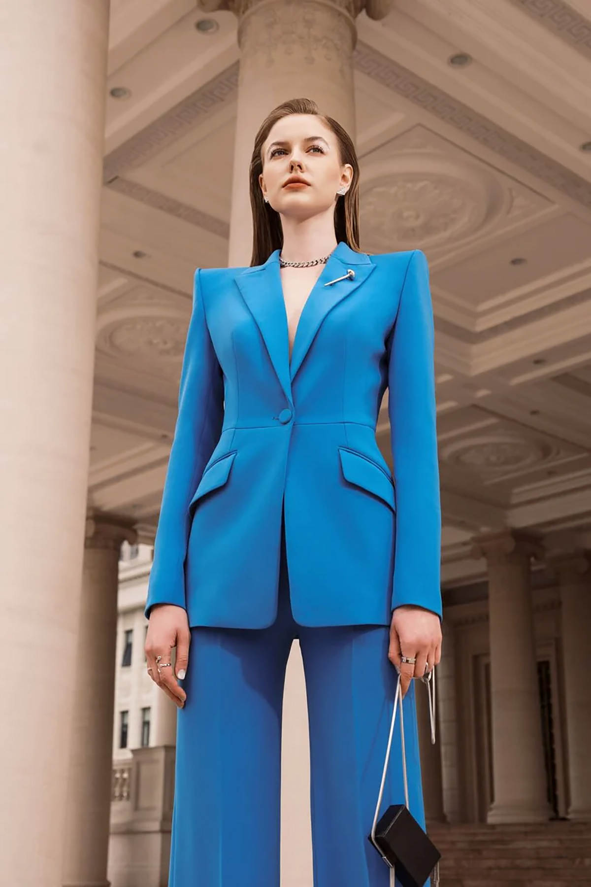 Sexy Open Back Women Blazer Su - đánh giá và giá Women Formal Wear For Graduation