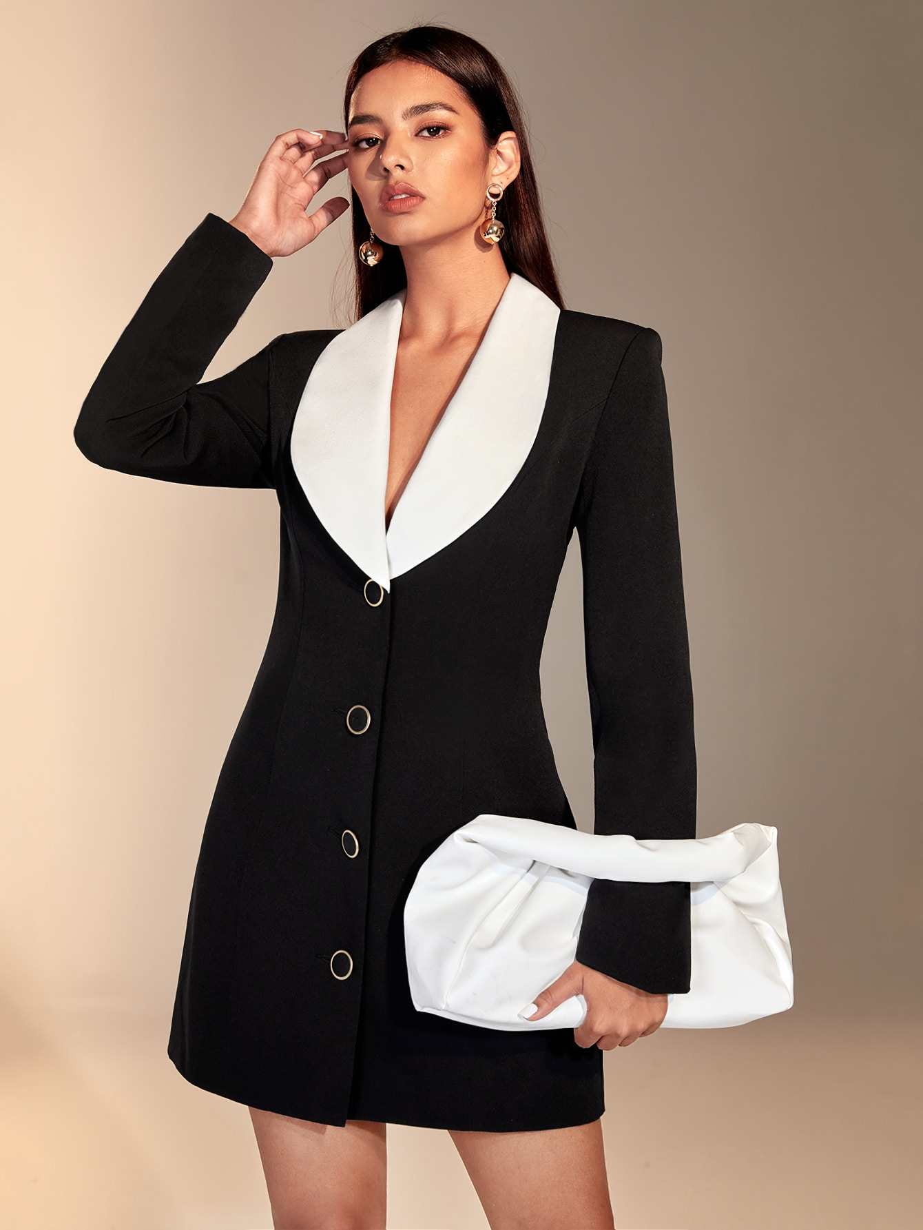 Color Matching Women Blazer Dr - đánh giá và giá Women Formal Wear For Graduation