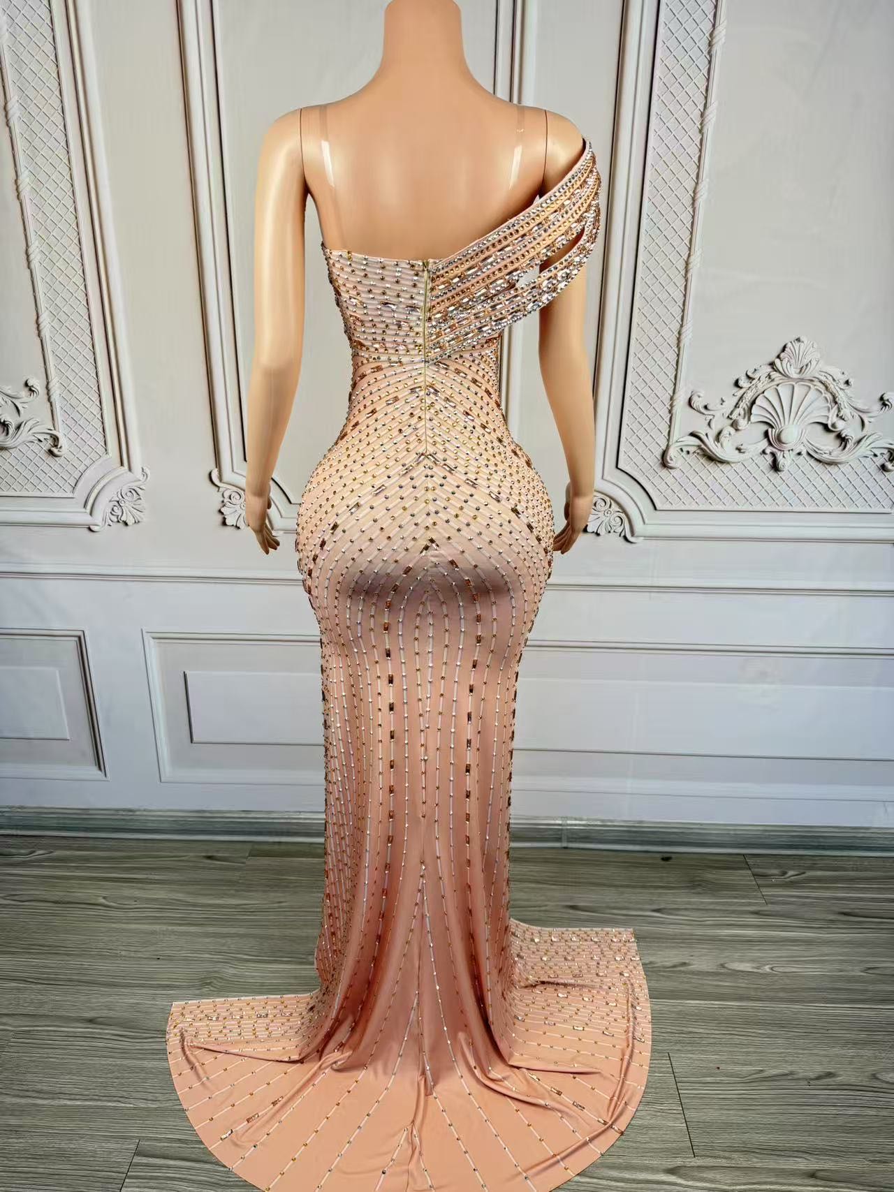 Xiangbin Sparkly Crystals Form - đánh giá và giá Women Formal Wear For Graduation