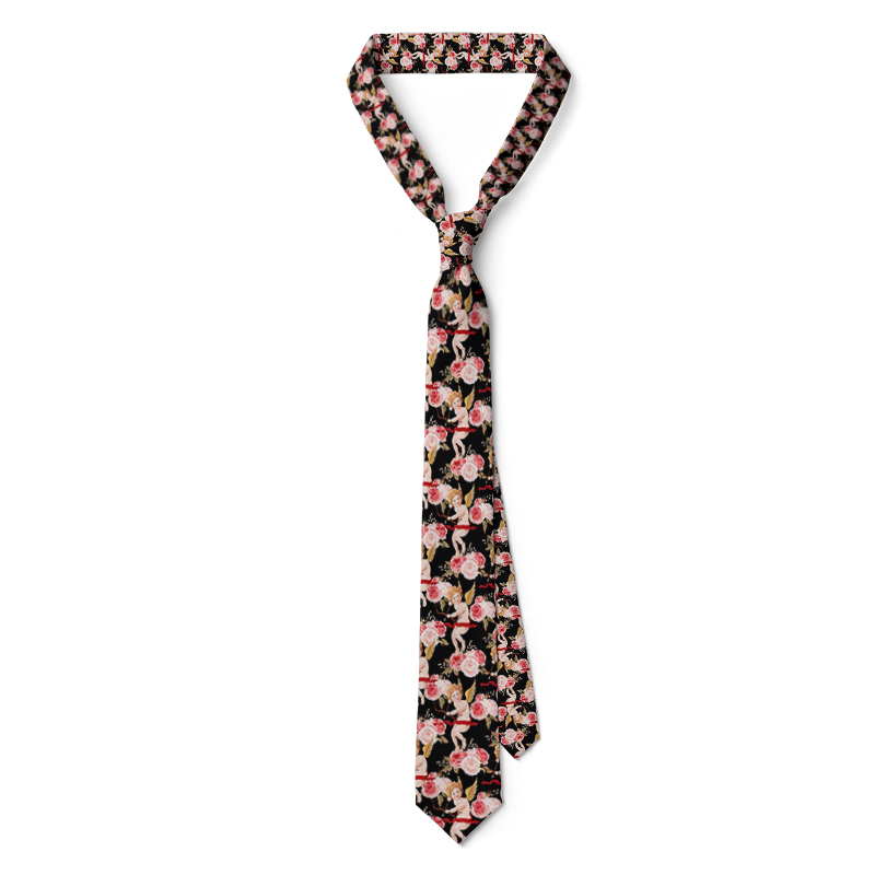 Men's Slim Fit 3D Printed Tie  - đánh giá và giá Women'S Holiday Formal Wear