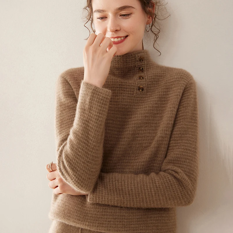 WinvyNee Women's Cashmere Wool - đánh giá và giá Cashmere Sweater Formal