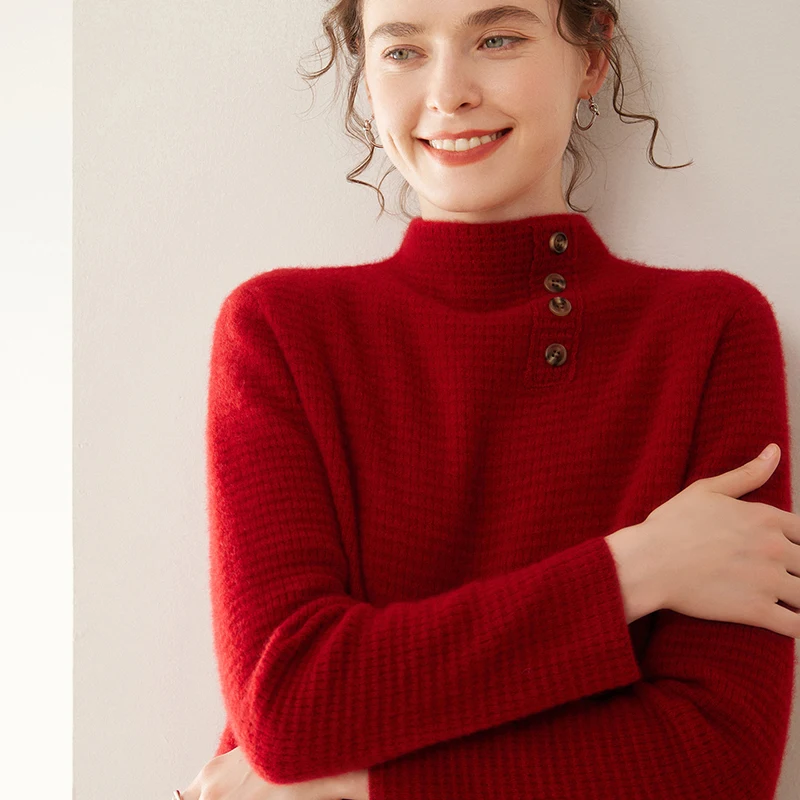 WinvyNee Women's Cashmere Wool - đánh giá và giá Cashmere Sweater Formal