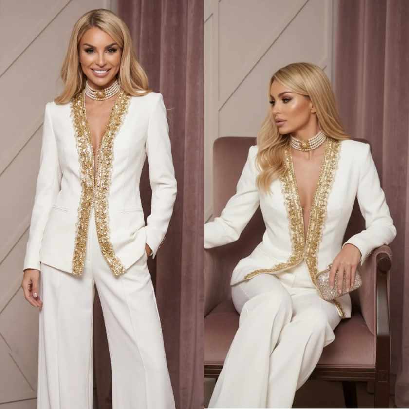 2 Pieces Women Pants Suits Fas - đánh giá và giá Women Formal Wear For Graduation