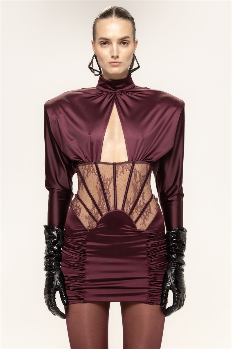 Fuchsia Women Prom Dress Sexy  - đánh giá và giá Women'S Holiday Formal Wear