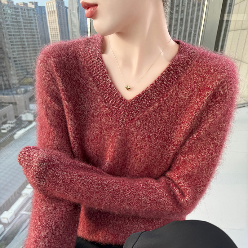 Autumn And Winter New Colored  - đánh giá và giá Cashmere Sweater Formal