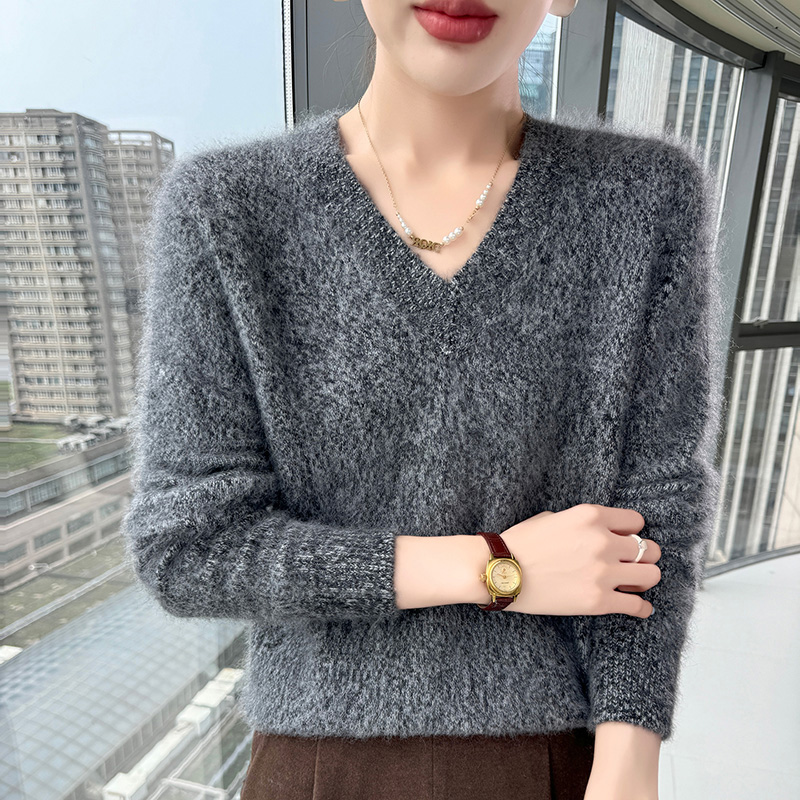 Autumn And Winter New Colored  - đánh giá và giá Cashmere Sweater Formal
