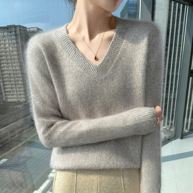 Autumn And Winter New Colored  - đánh giá và giá Cashmere Sweater Formal