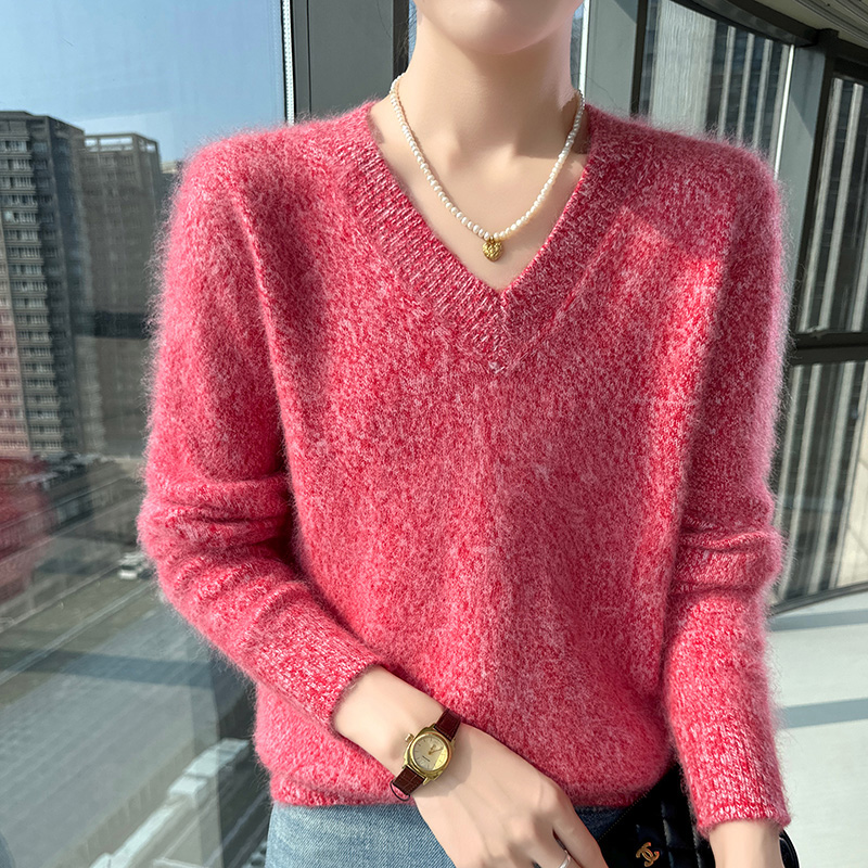Autumn And Winter New Colored  - đánh giá và giá Cashmere Sweater Formal