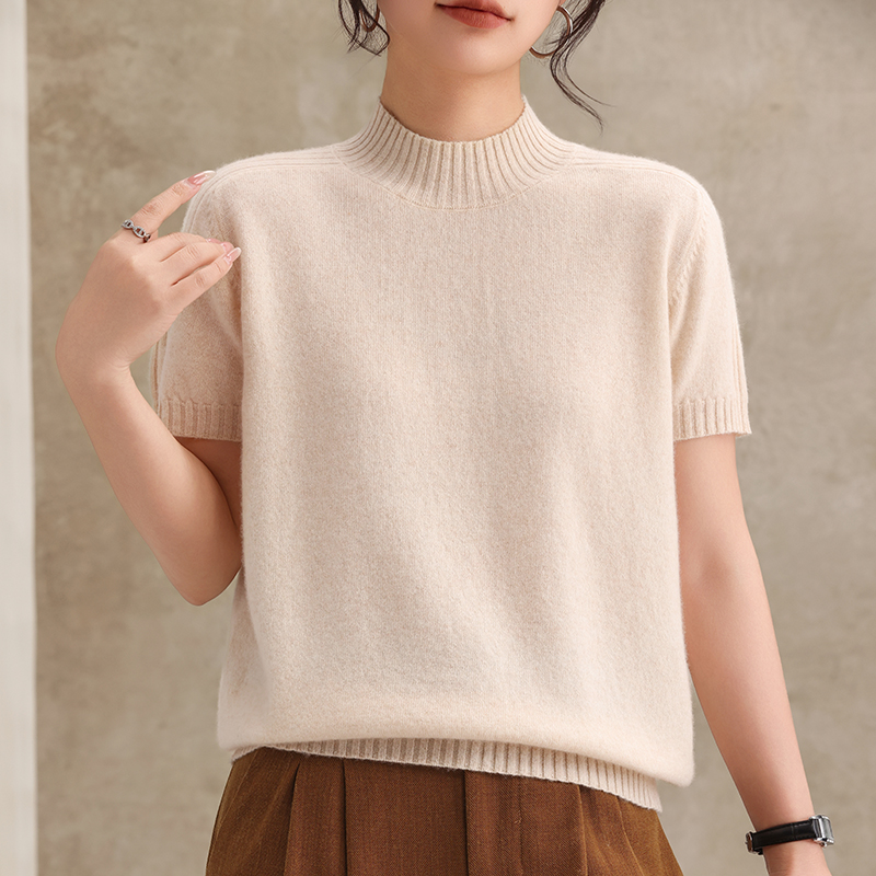 Cashmere Blend Knitted Short S - đánh giá và giá Cashmere Sweater Formal